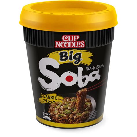 nissin soba noodles|Nissin Soba Wok Style Noodles Big Pot 115g